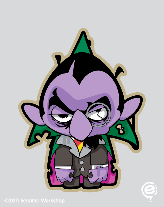 Sesame Street The Count Zombie