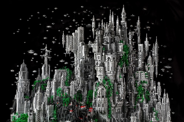 200,000 LEGO Sculpture