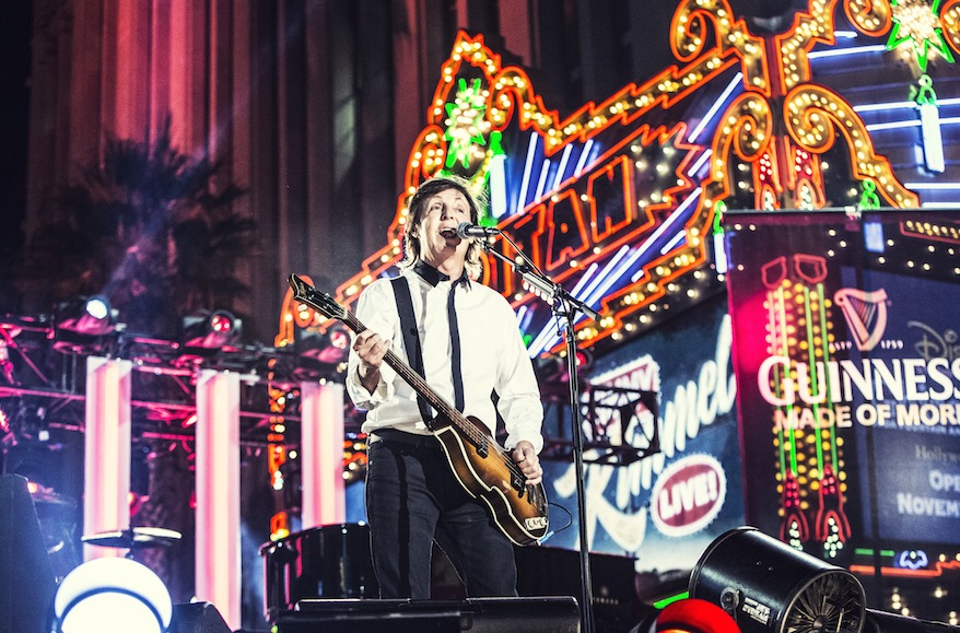 Paul McCartney Out There Tour 2013 Jimmy Kimmel Live