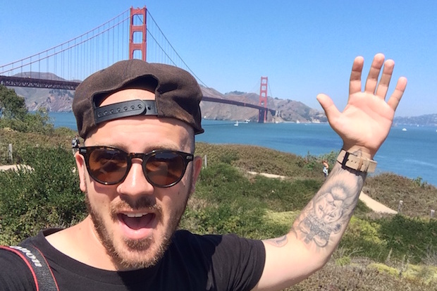 Golden Gate Bridge Selfie