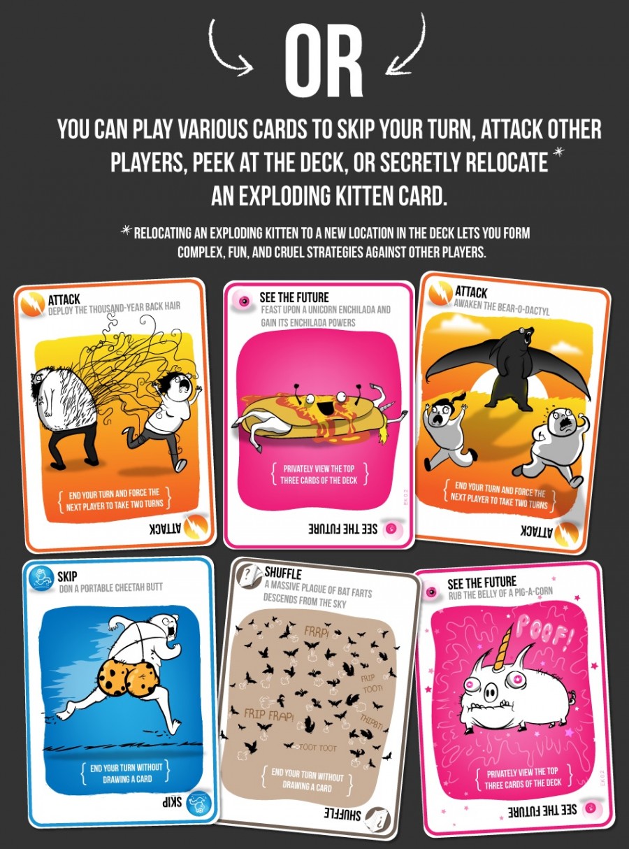 exploding kittens how to play