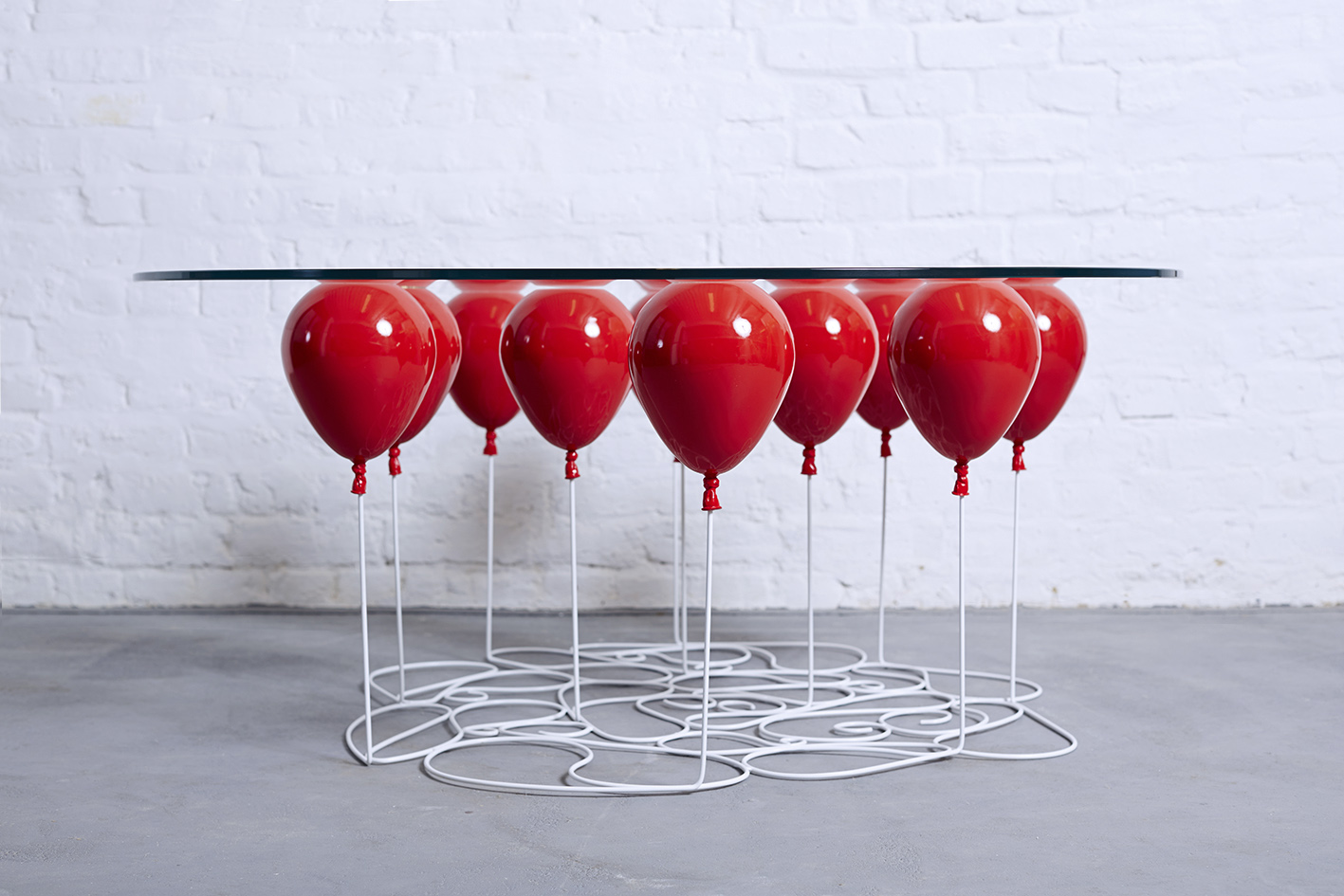 Red UP Balloon Coffee Table