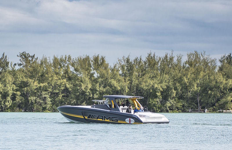 Mercedes-benz Unveils Amg Cigarette Boat 