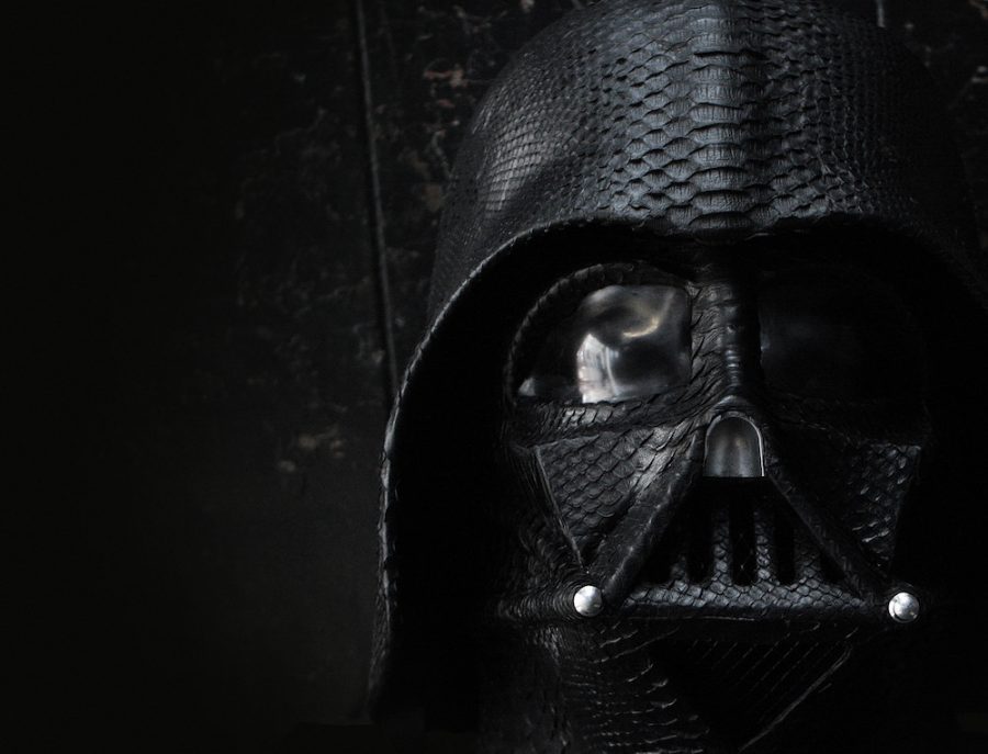 Python Skin Covered Darth Vader Helmet | Joe's Daily