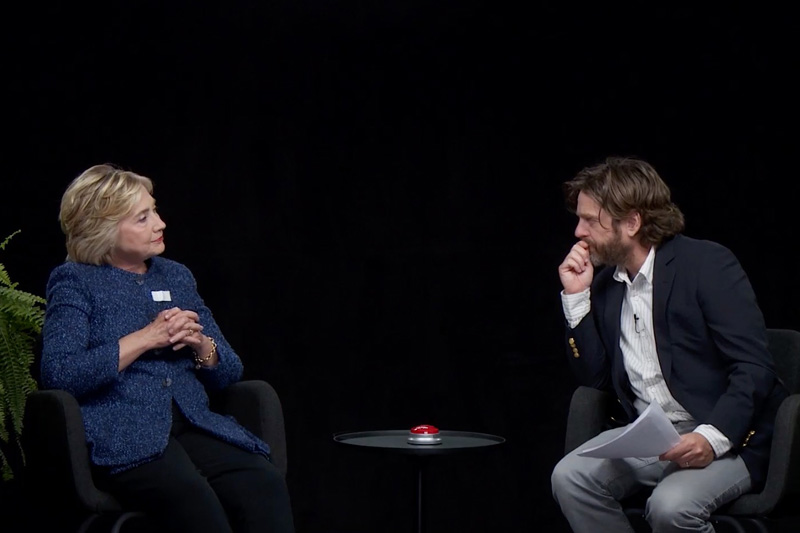 Hillary Clinton on Between Two Ferns