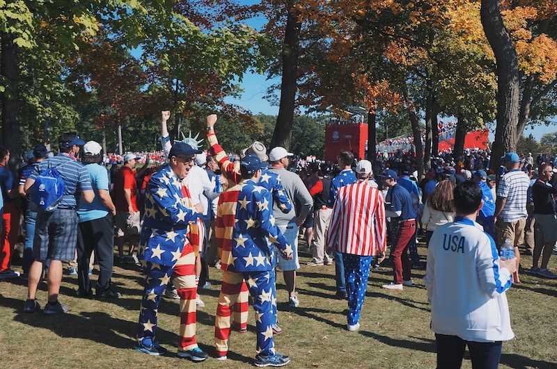 USA Suits at 2016 Ryder Cup