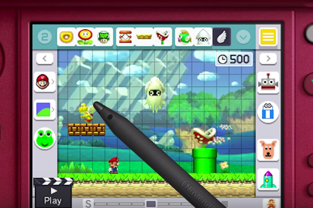 Super Mario Maker on Nintendo 3DS