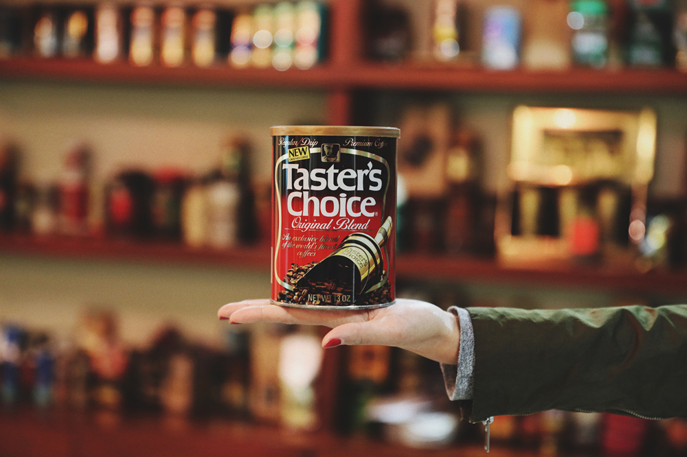 Vintage NESCAFÉ Taster's Choice coffee tin