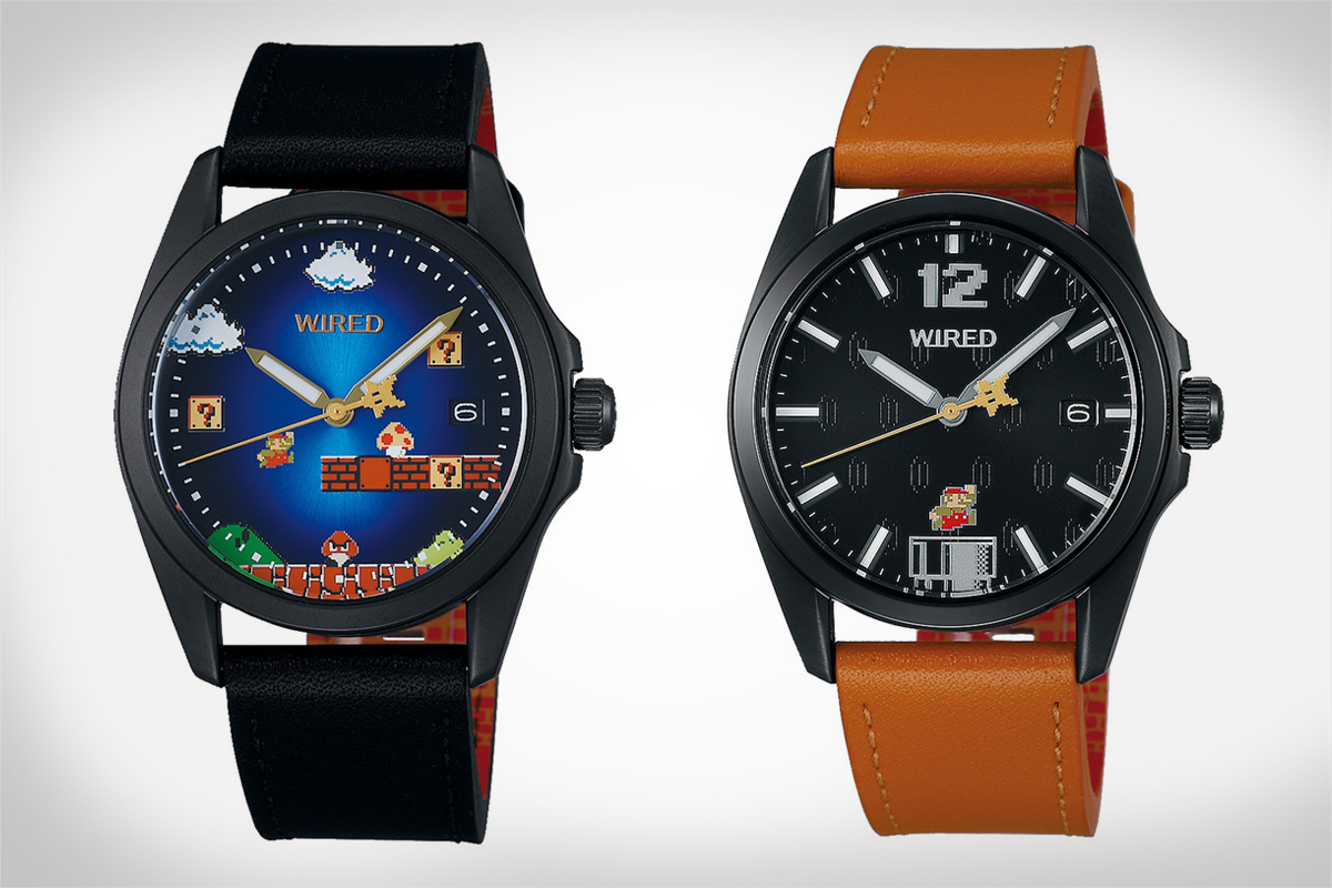 Wired Super Mario Bros. Timepieces