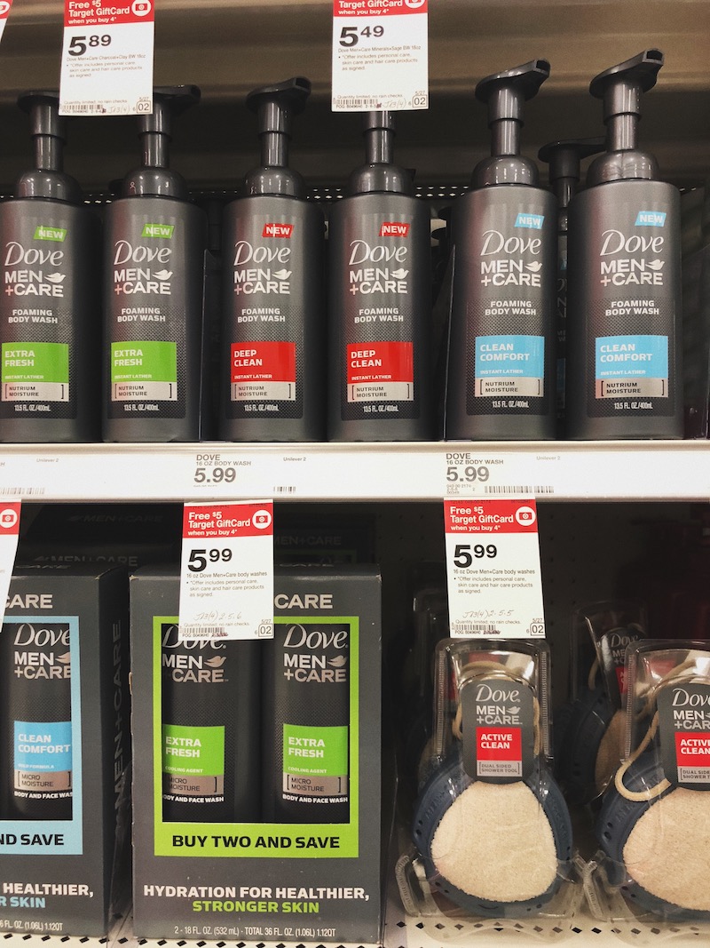 Dove Men+Care Products at Target