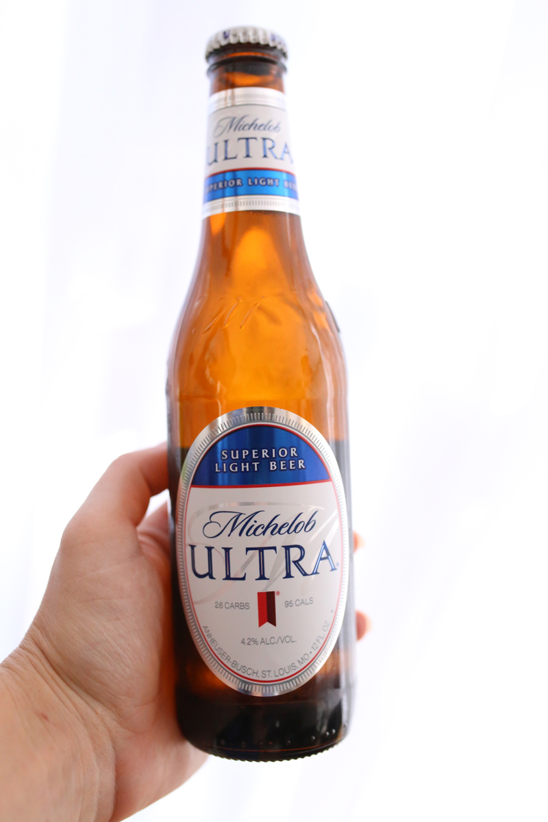 Celebrating the #UltraDad with a cold beer