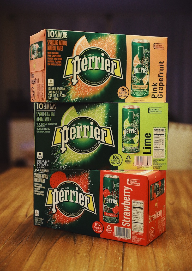 Perrier Carbonated Water Flavors