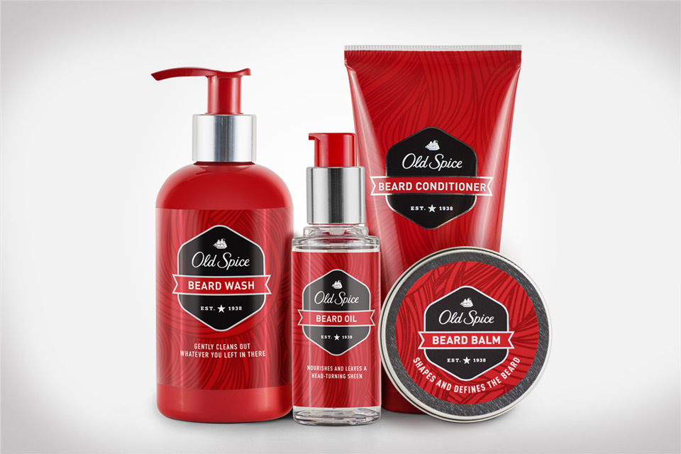Old Spice Beard Collection