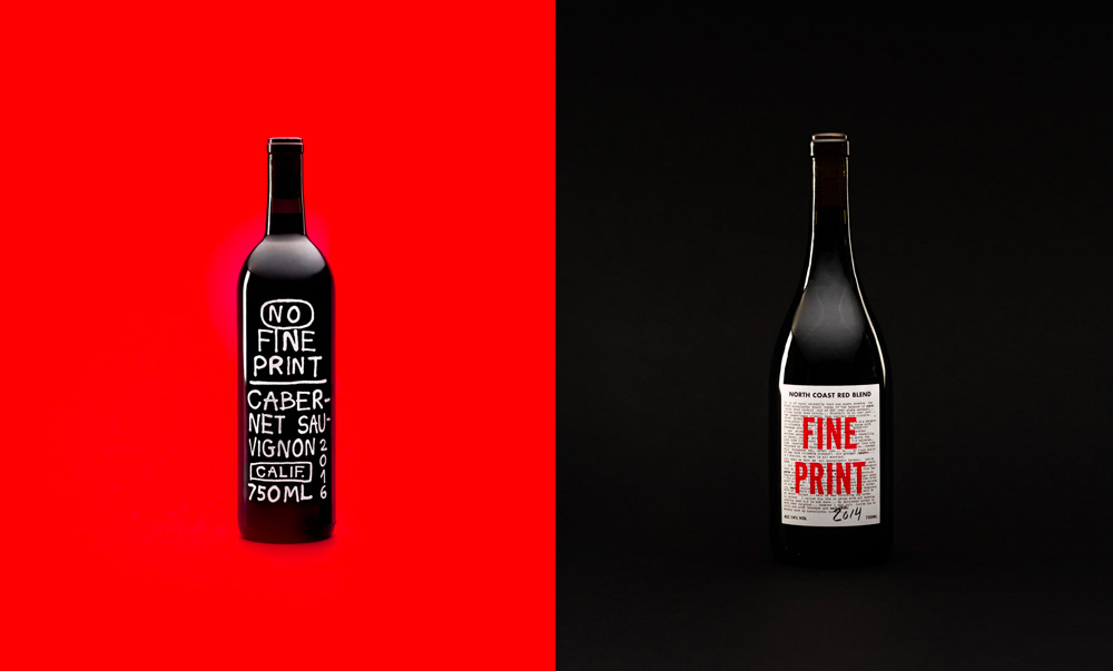 No Fine Print Wine