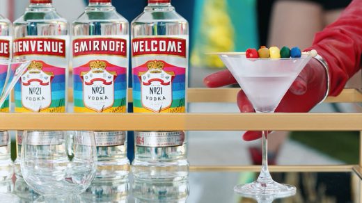 Smirnoff No. 21 Pride bottles - "Welcome Home" Campaign