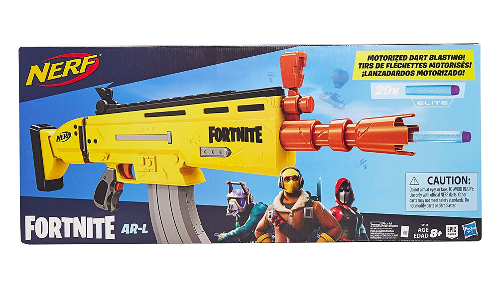 Cool replica of the Scar from Fortnite