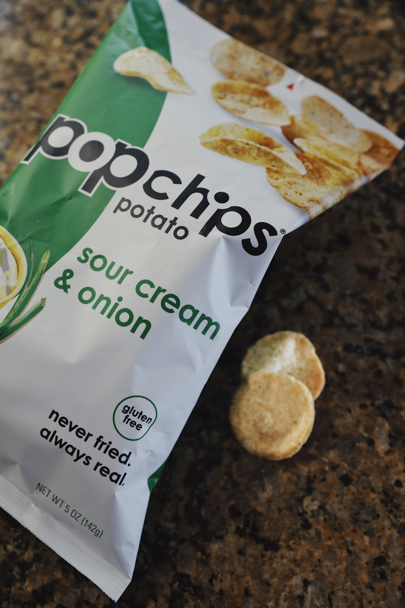 popchips Sour Cream & Onion flavor