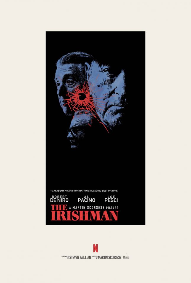 6 New Posters for Netflix's 'The Irishman' | Joe's Daily