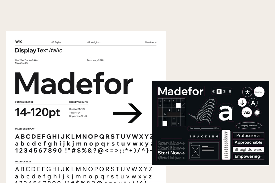 Wix Madefor Typeface