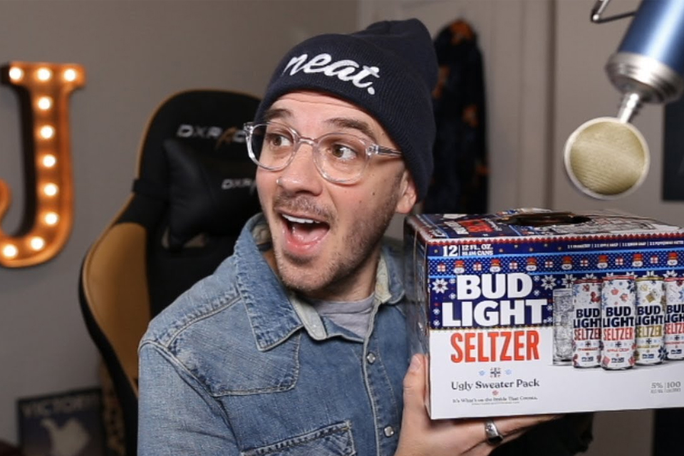 Bud Light Seltzer Ugly Sweater Review