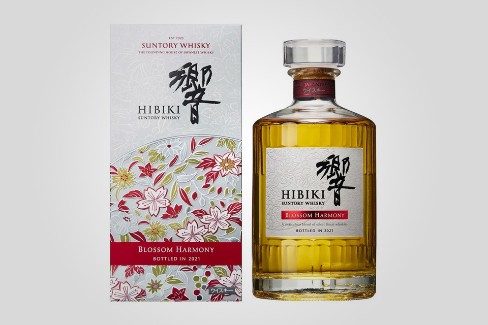 Suntory Set to Release Sakura Wood-Aged Hibiki Whisky - Hibiki Blossom Harmony