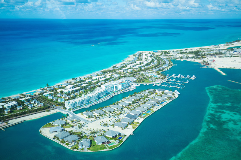 Bimini Bahamas Aerial view