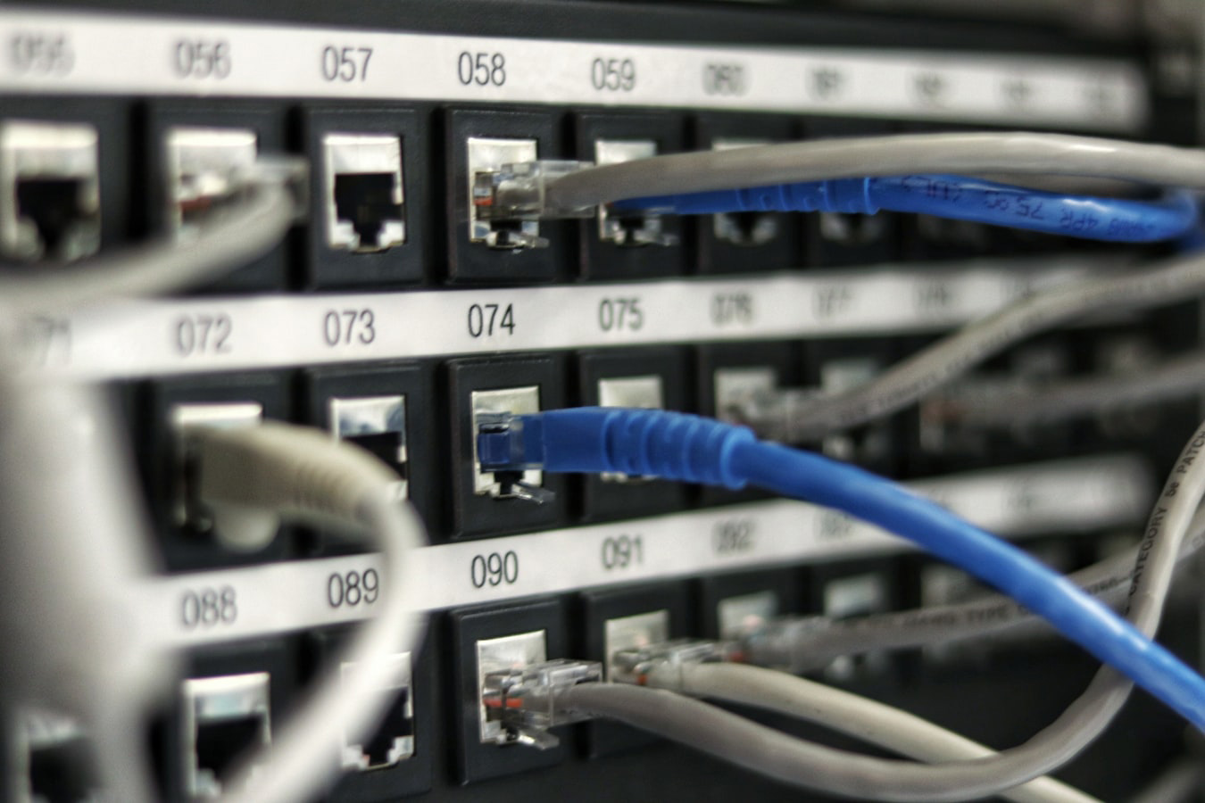 Blue UTP Ethernet Cable