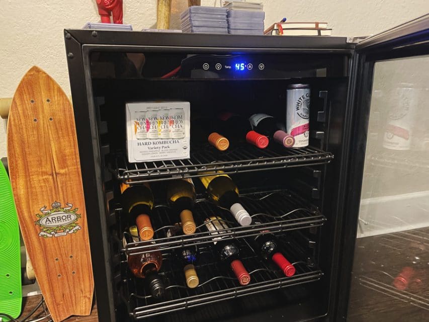 NewAir FlipShelf™ Wine Fridge Review Joe's Daily