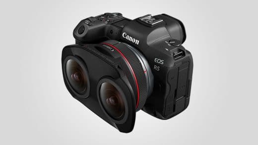 Canon Dual Fisheye 3D VR Camera Lens