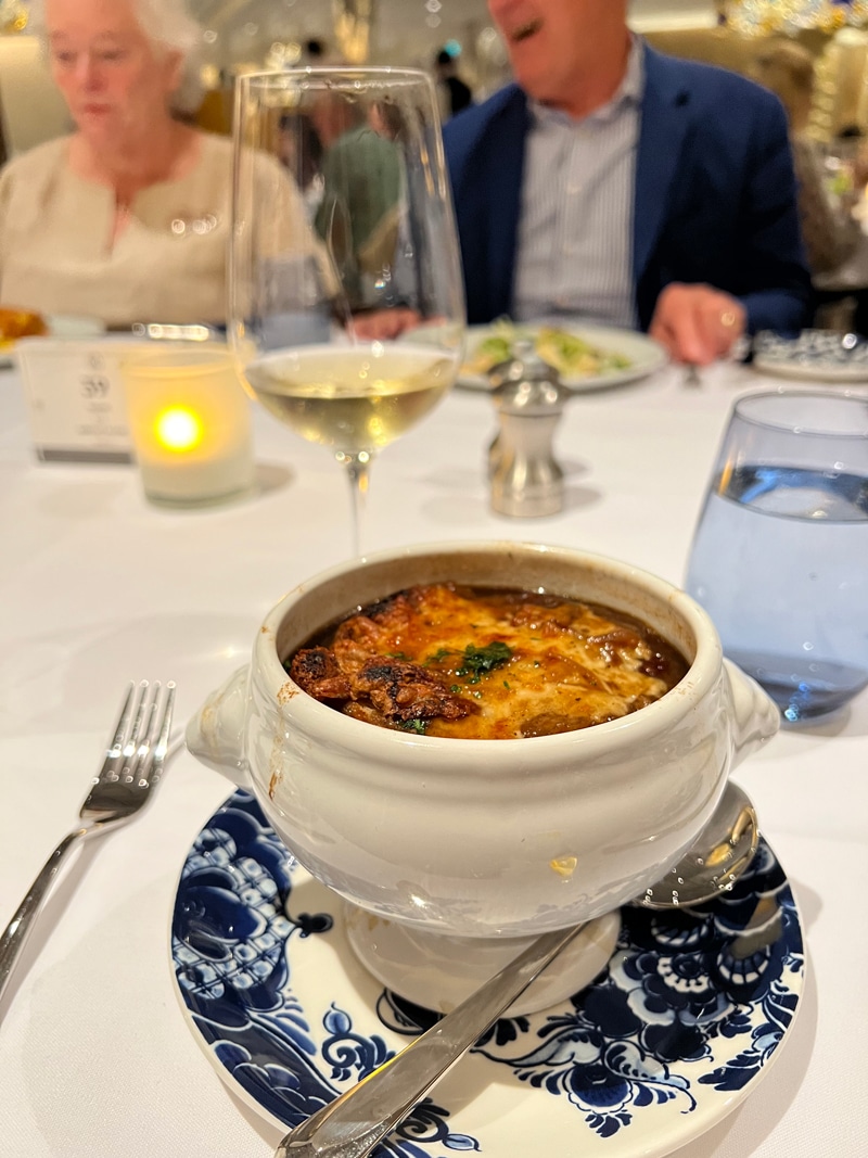 Rotterdam Main Dining Room Dinner - French Onion Soup