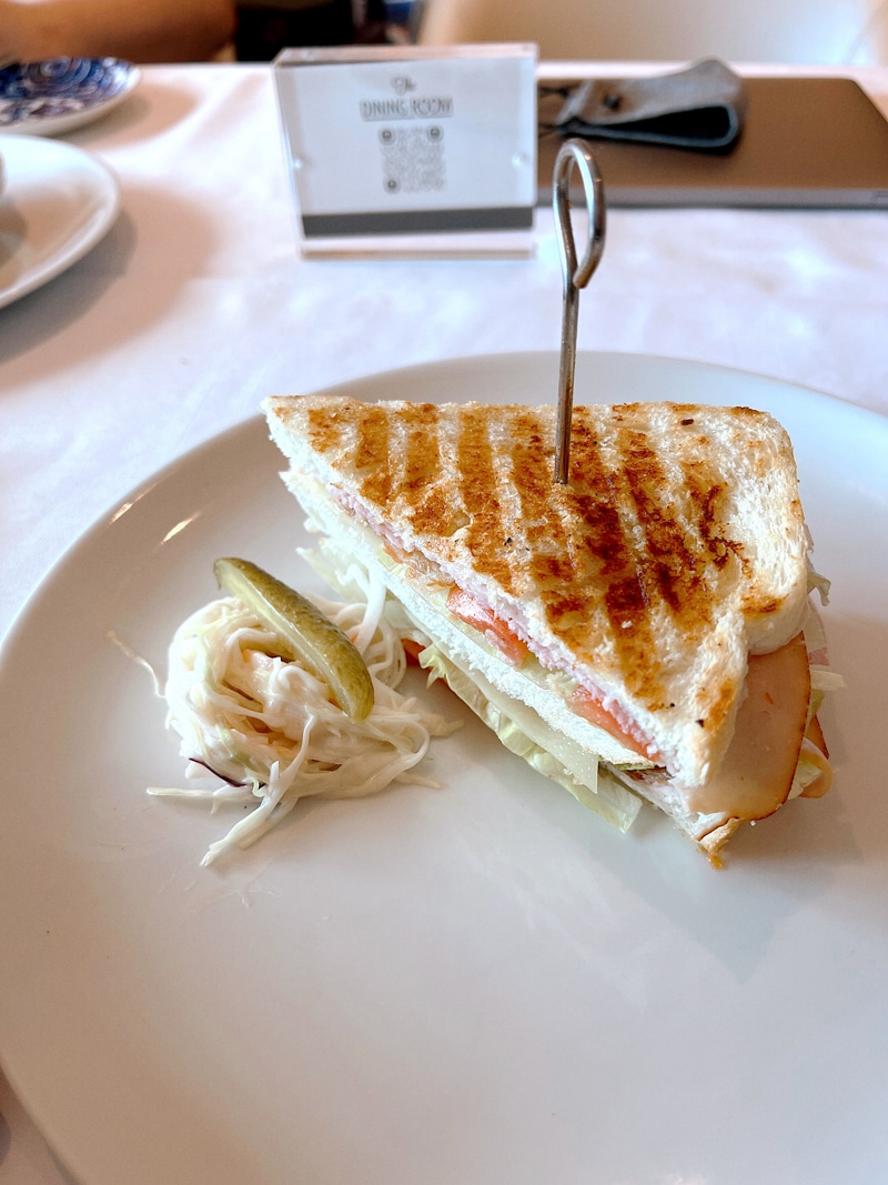 Rotterdam Main Dining Lunch - Club Sandwich