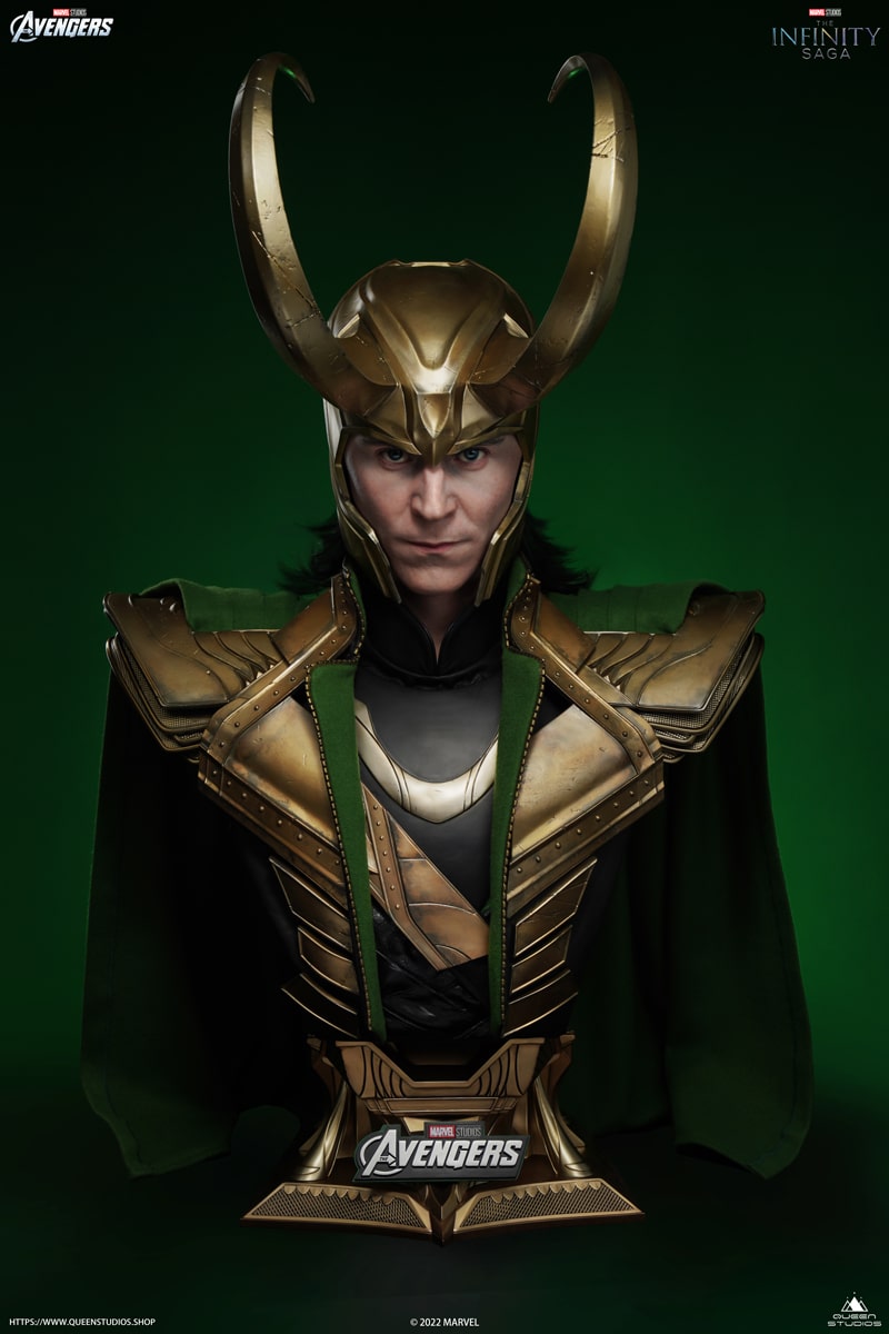Life-Size Loki Bust