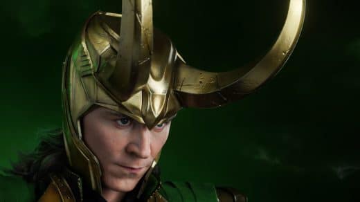 Life-size Loki Bust from Queen Studios
