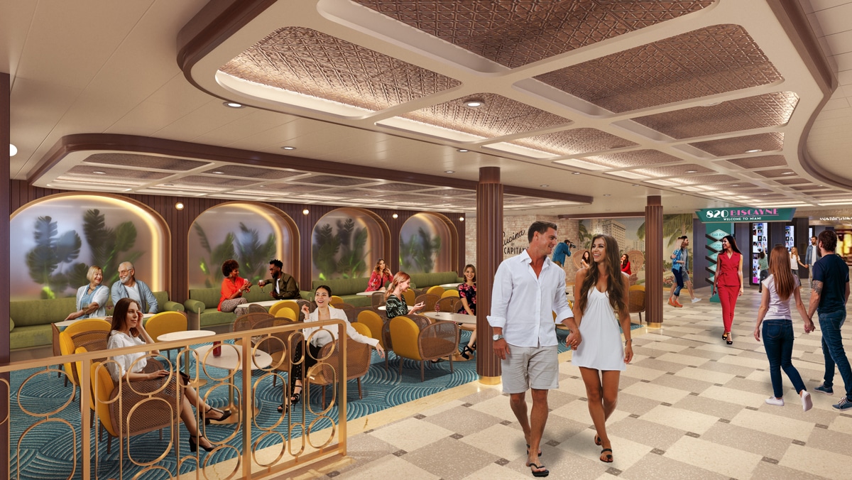 Carnival Cruise Line Reveals New Miami-Themed Zone on Carnival Celebration