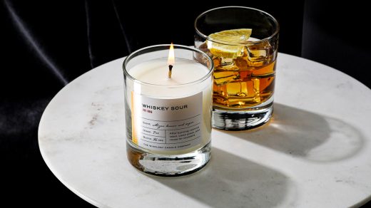 Hand-Poured Cocktail Inspired Candles from Wixology Candle Company