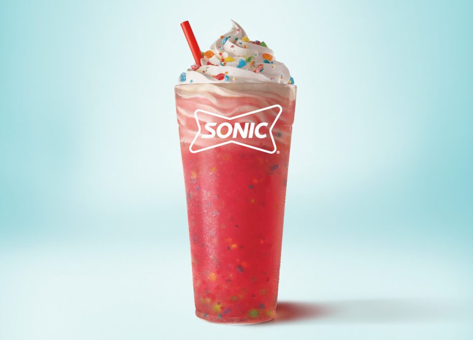 Sour Patch Kids Slush Float at SONIC Joe's Daily