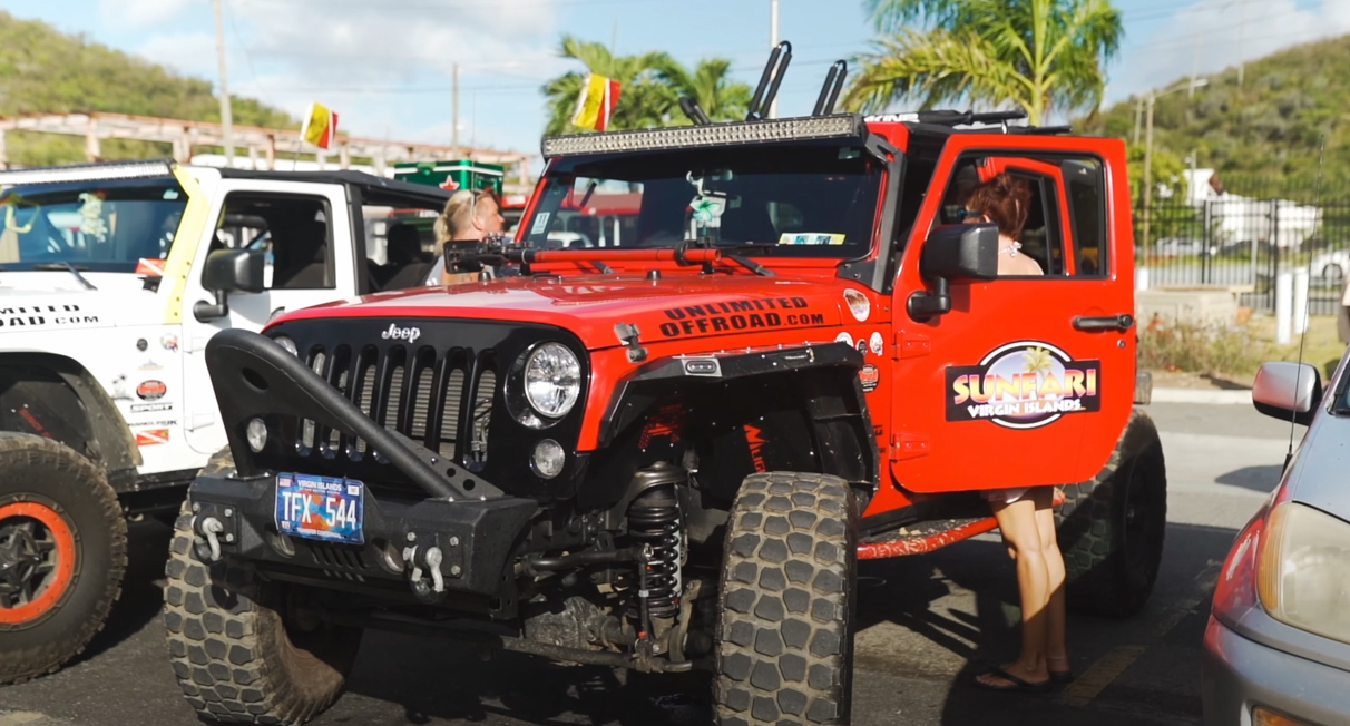 Tour the island of St. Thomas with Sunfari Jeep Tours