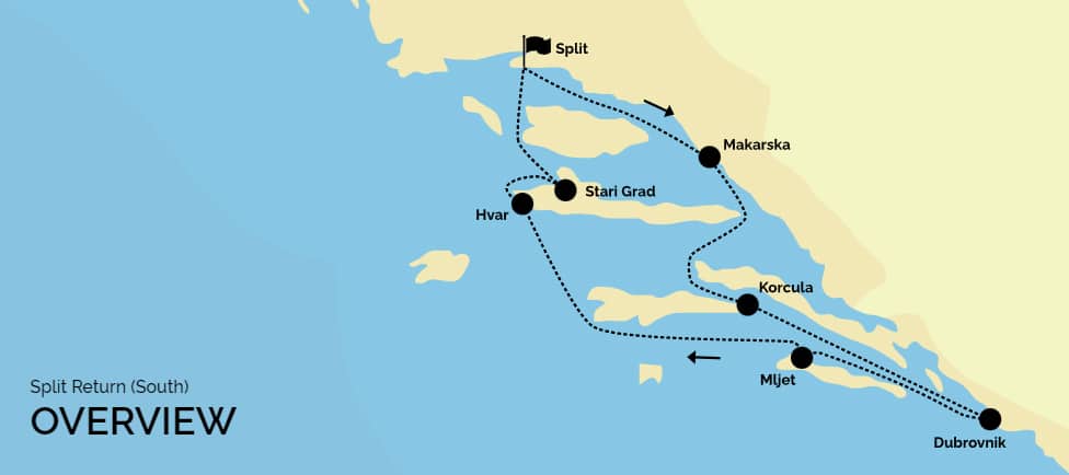 Game of Thrones cruise 2022 itinerary