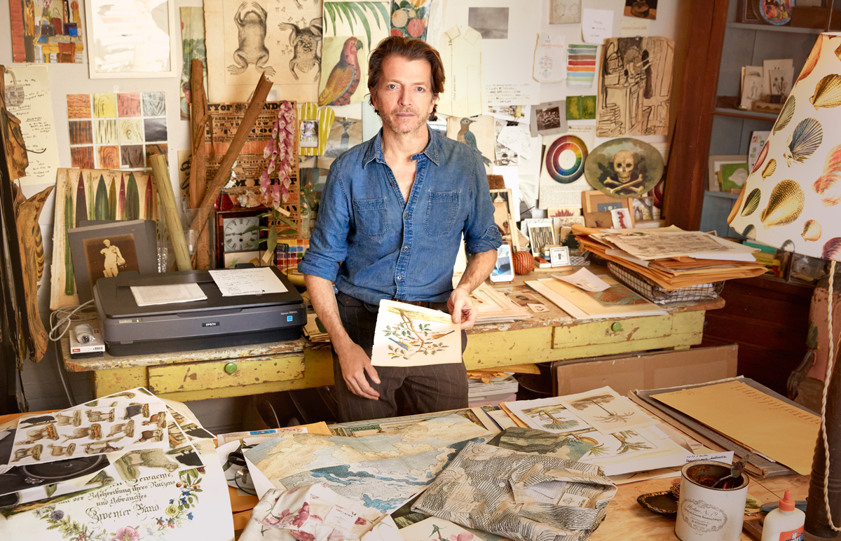 JOHN DERIAN ジョンデリアン デコパージュ スワロー ネスト Todd 