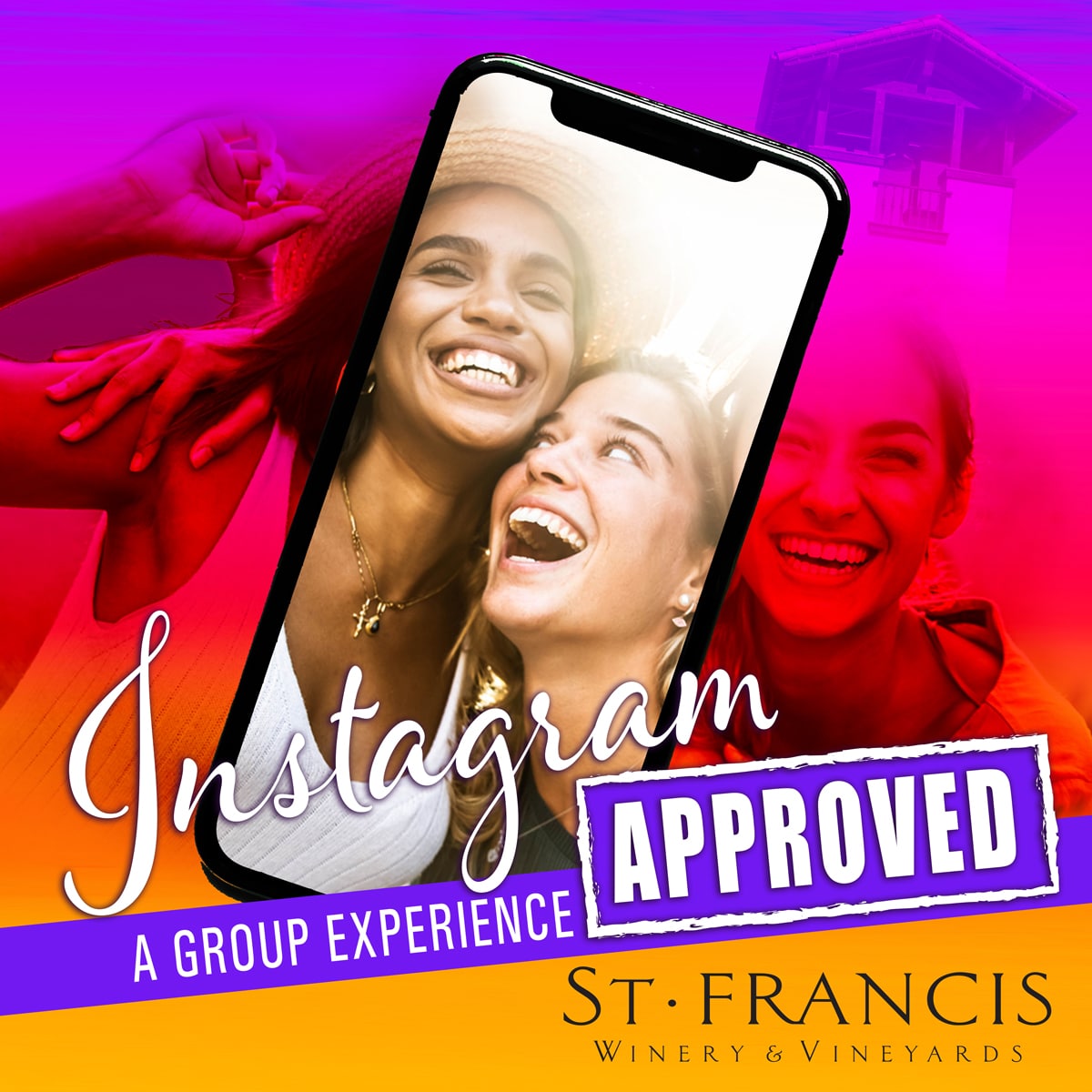 'instagram Approved' from St. Francis Winery & Vineyards