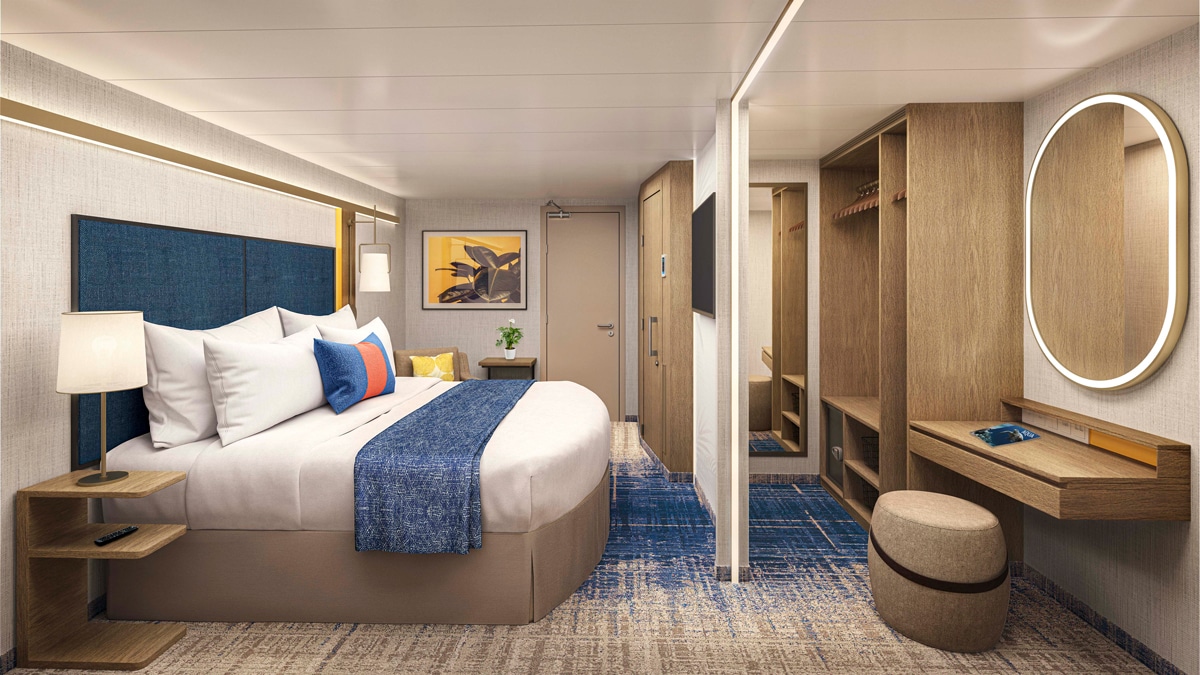 Rendering of the new Inside Plus rooms on Icon of the Seas