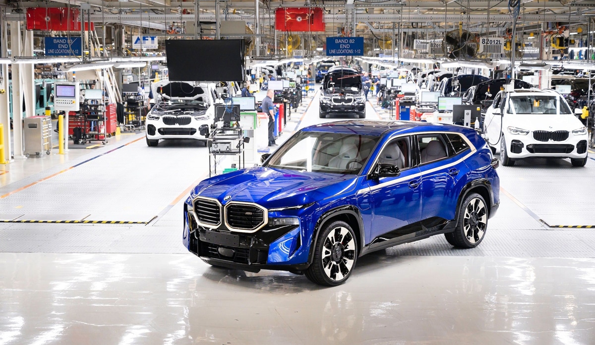 Production Begins for First-Ever BMW XM at BMW Manufacturing