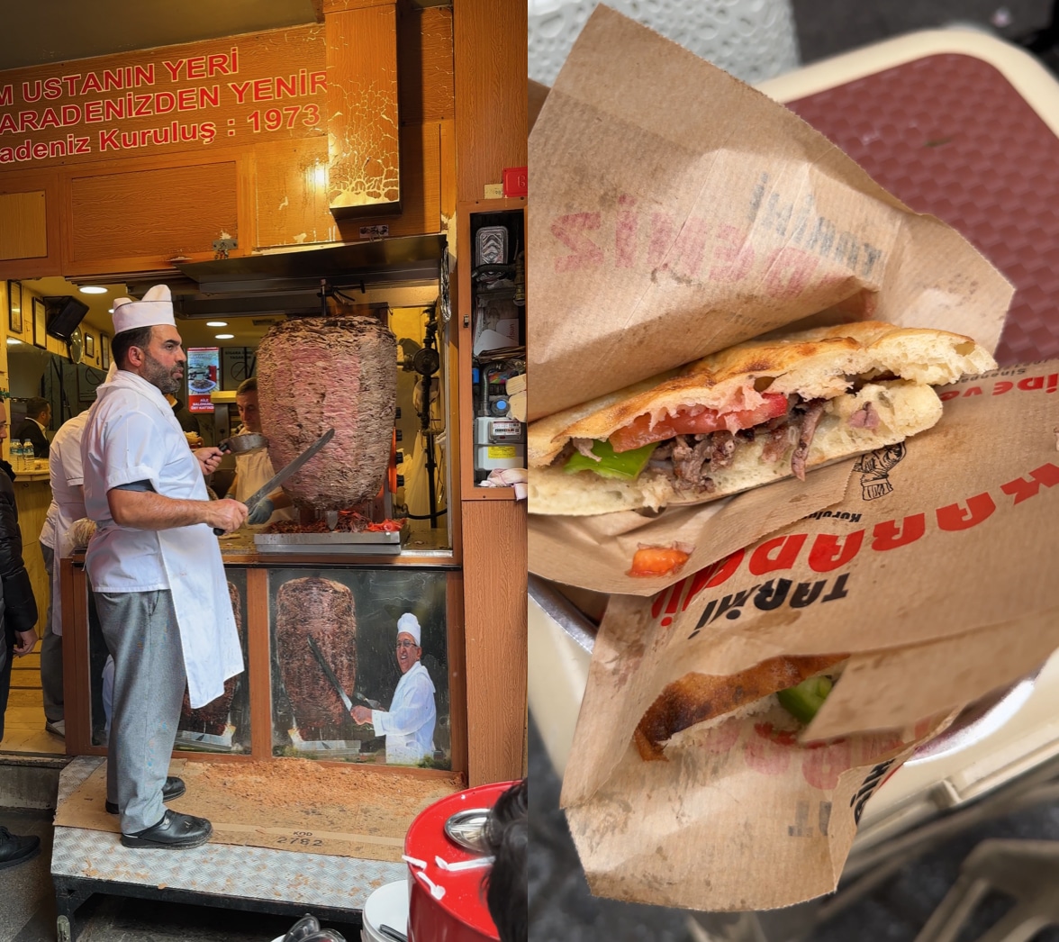 Döner kebab in Istanbul