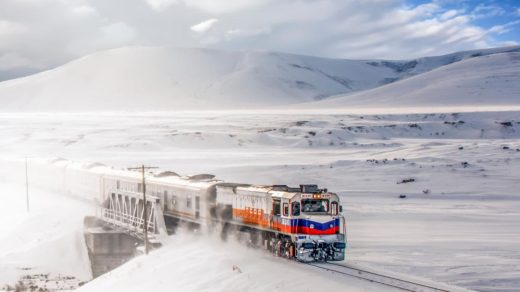 Turkiye 'Eastern Express' train winter 2023 season