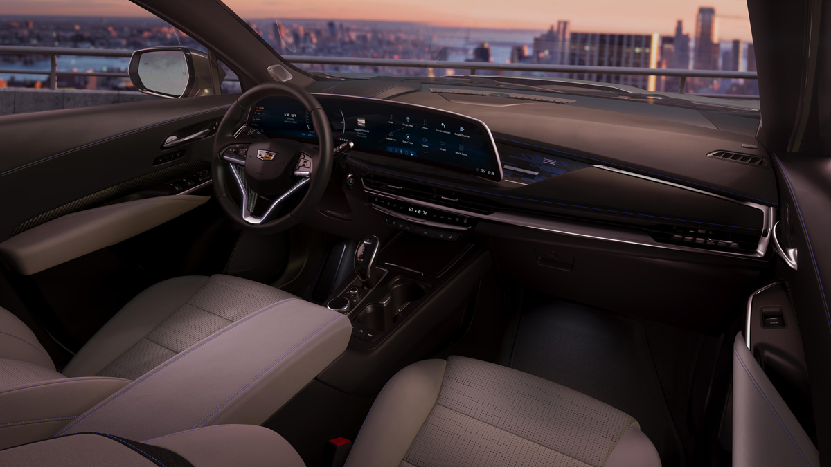 2024 Cadillac XT4 SUV interior