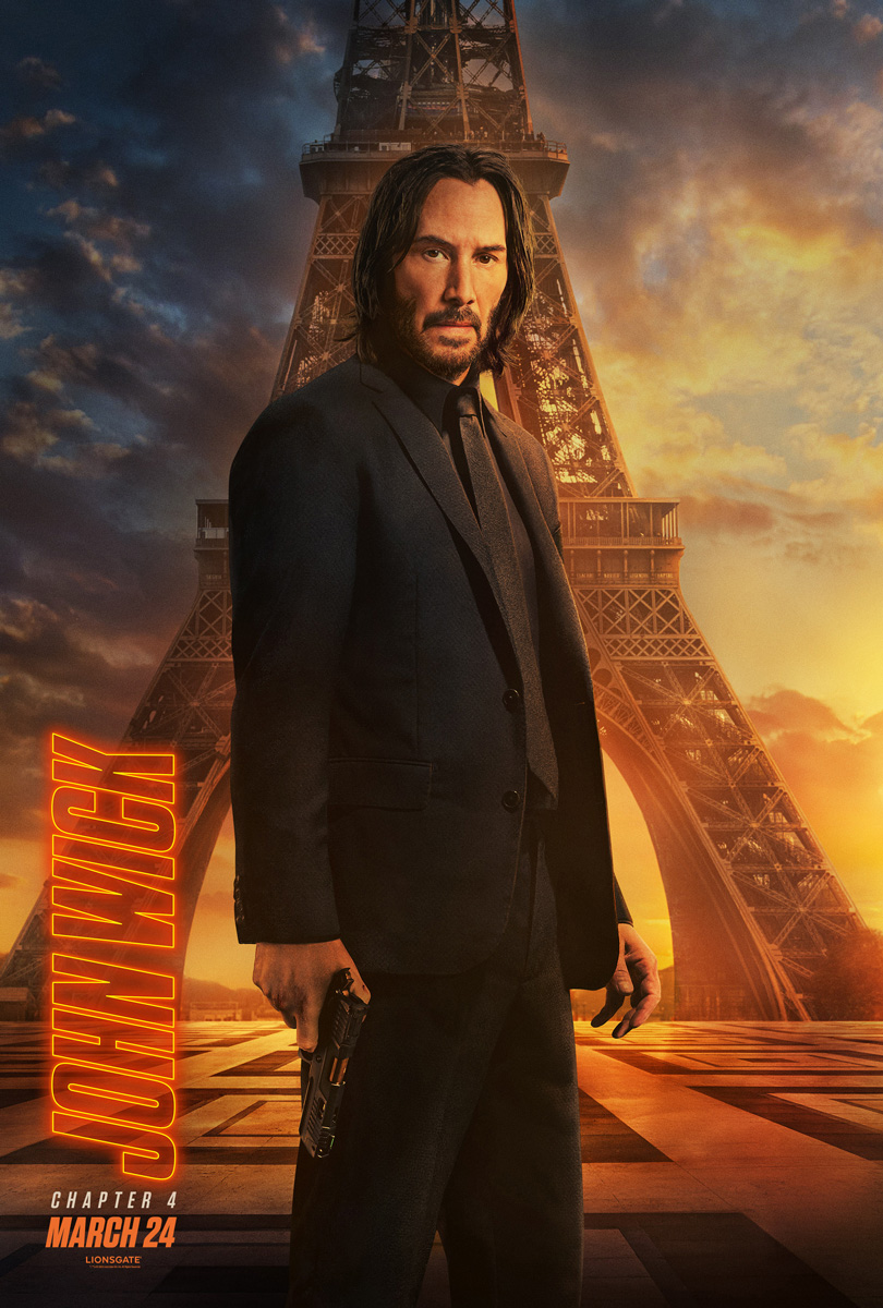 john wick chapter 4 character posters keanu reeves