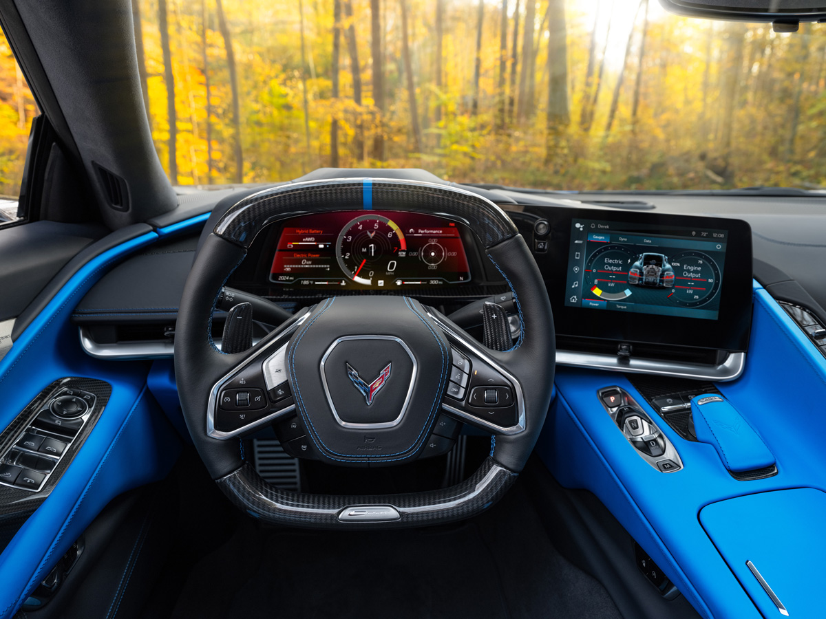 2024 Chevrolet Corvette E-Ray interior