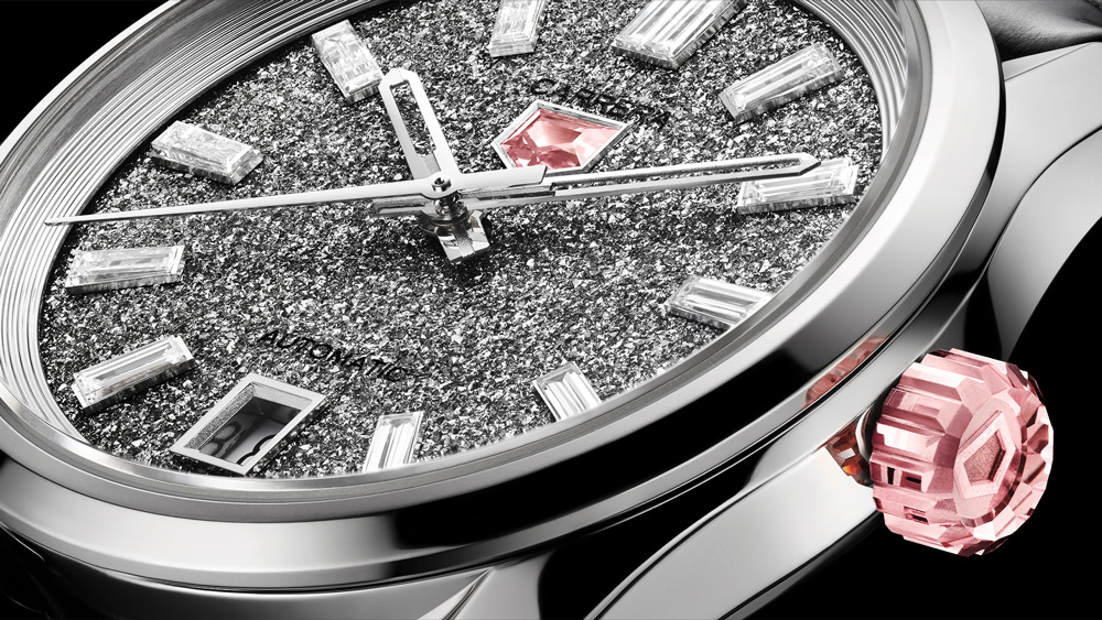 Close-up of the new TAG HEUR Carrera Plasma watch