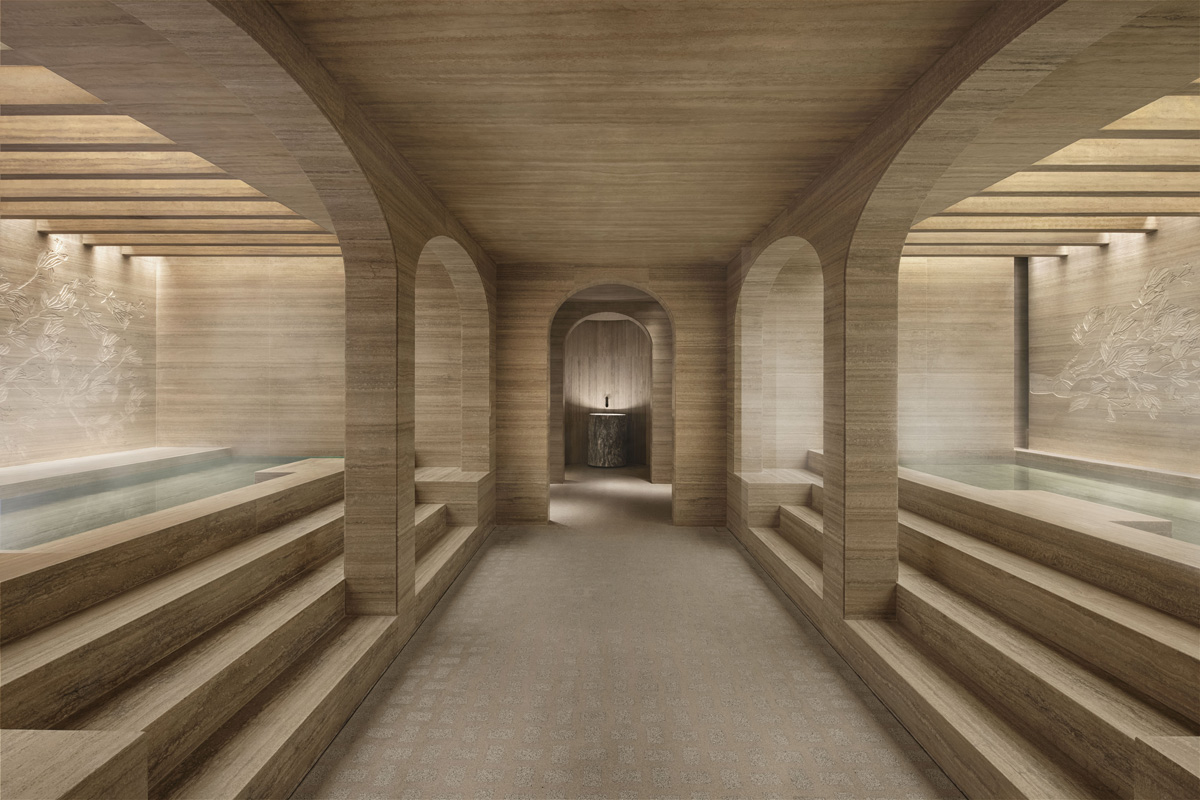 Six Senses Rome's modern-day take on the Roman bathing journey provides an alternative, yet therapeutic, way to ease life’s stressors and boost overall well-being.