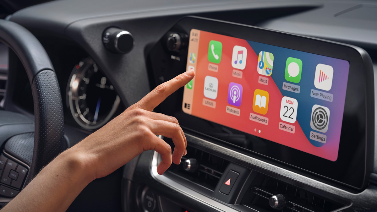 2024 Lexus touchscreen